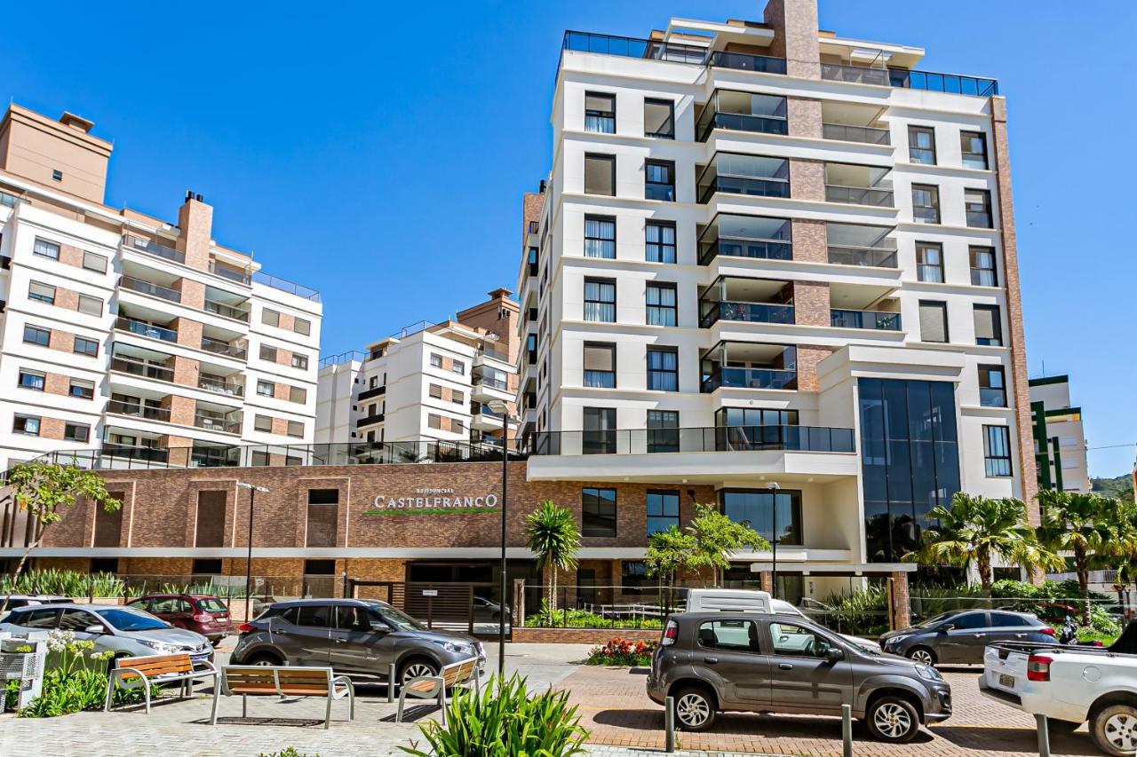 Lindo apto com varanda e churrasq próx UFSC CAF401 Florianopolis Exterior foto